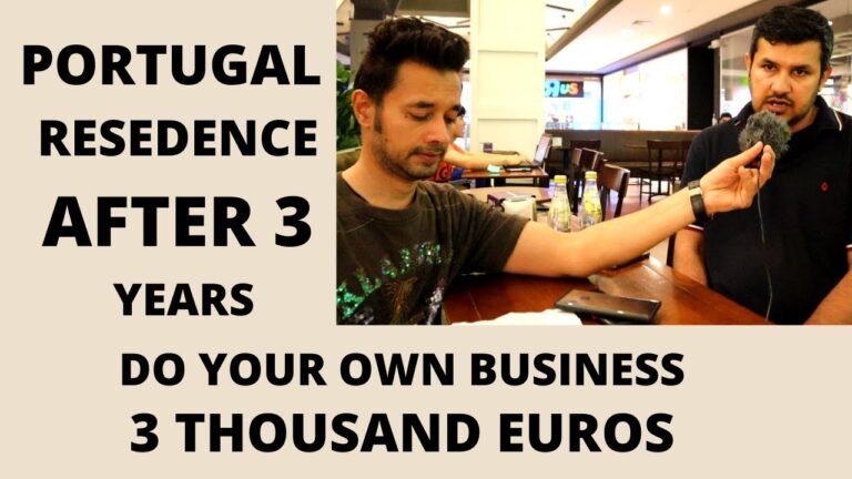 Start your business in 3 thousand euro ..received Portugal residence after 3 years ..