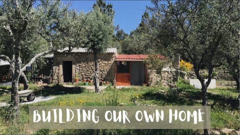 The Kitchen Renovation continues: rendering the shelf, painting & off grid living in Portugal