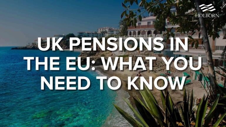 UK pensions in the EU: What you need to know