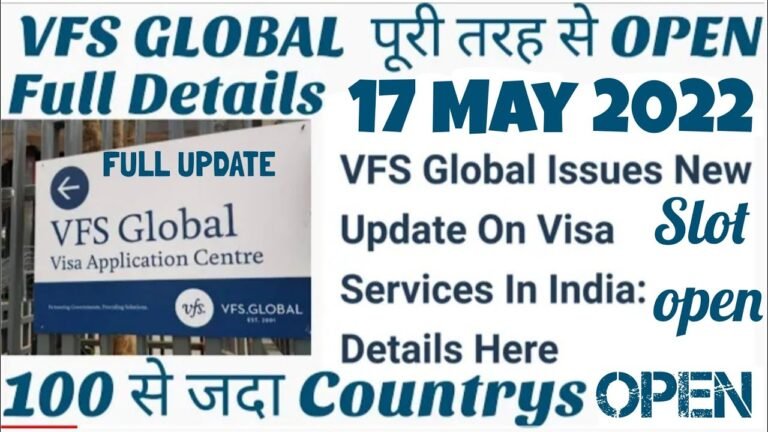 #VFSGLOBAL Latest News #TOURIST,STUDY,WORK,PR, Sticker Visa OR E-Visa Open Document Check list Share