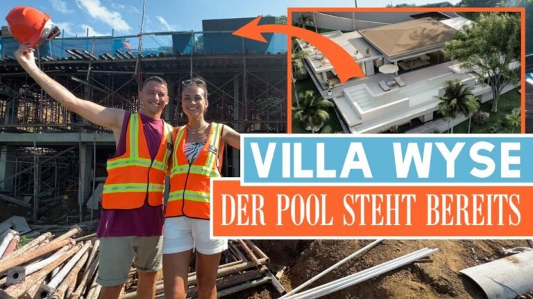 [VILLA UPDATE TAMPAH HILLS] Der Pool in der Villa Wyse ist da  | Vlog 55