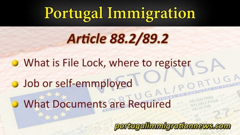 What is Article 88/2 & 89/2 ? Portugal Immigration Information