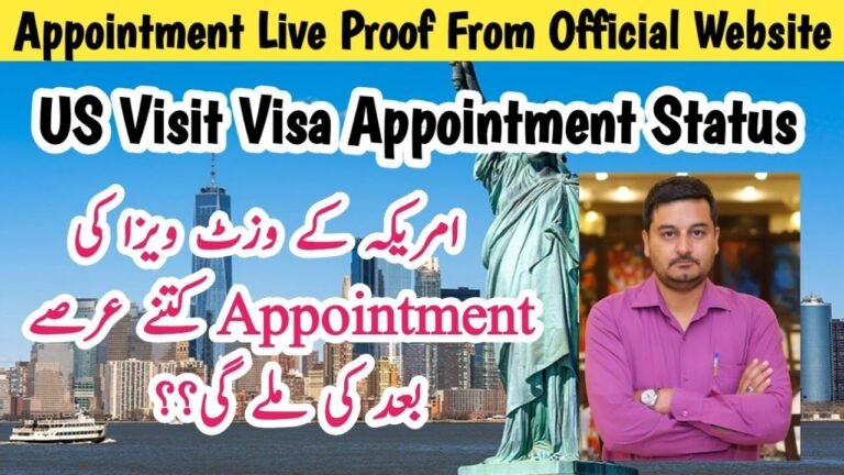 us appointment from pakistan 2022 | u.s. visa appointment pakistan | us appointment updates |