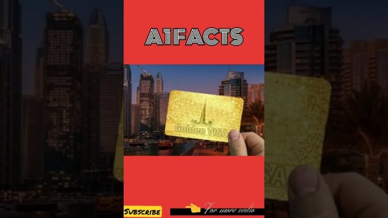 what is golden visa? || A1 FACTS