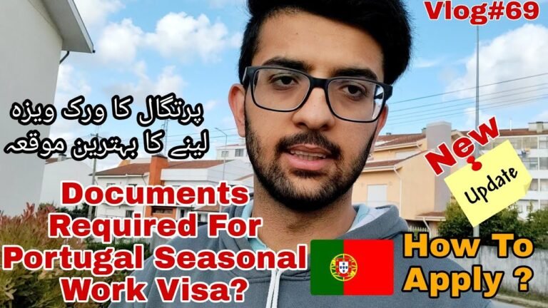 Portugal Work Permit New Update 2022|Portugal Seasonal Work Visa Update|Portugal Immigration