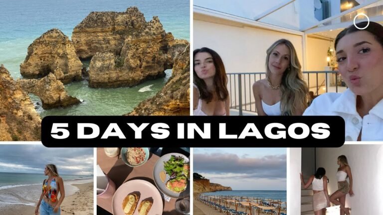 5 DAYS IN LAGOS, PORTUGAL: girl's trip, best beaches, kayaking through caves | @PeytonJohnsonnn