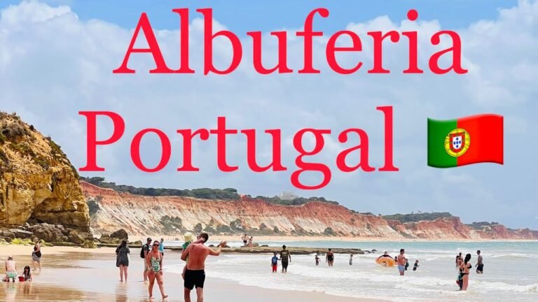 ALBUFERIA, PORTUGAL walking tour #travel #2022 #europe #explore #portugal #albufeira #beachlife