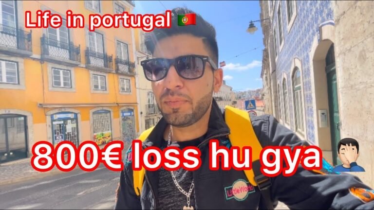 Aj 800 euro ka loss hu gya 🤦🏻‍♂️ | Life In Portugal 🇵🇹