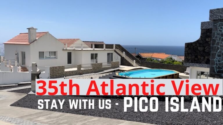 Amazing Vacation Property – 35th Atlantic View – on Pico Island, Azores, Portugal. Ep 101