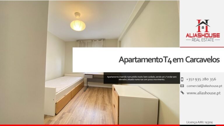 Apartamento T4 em Carcavelos