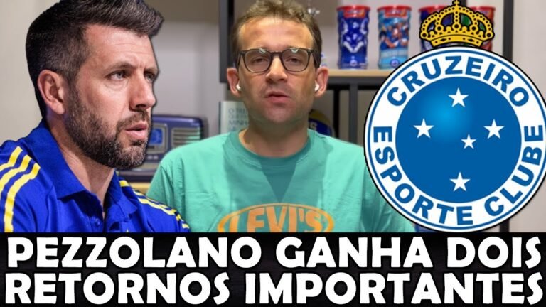 BOAS NOTÍCIAS!SAMUEL VENÂNCIO TRAZ AS INFORMAÇÕES IMPORTANTES DO CRUZEIRO QUE GANHA DOIS RETORNOS!