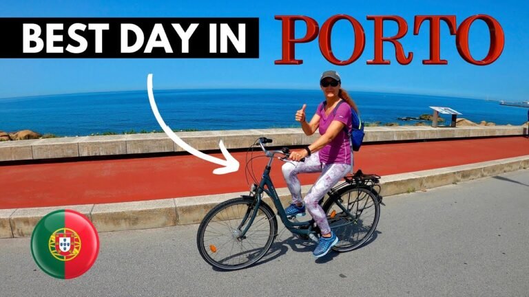 Bike to Beach from Porto, Portugal 🇵🇹 Best Day Trip from Porto!