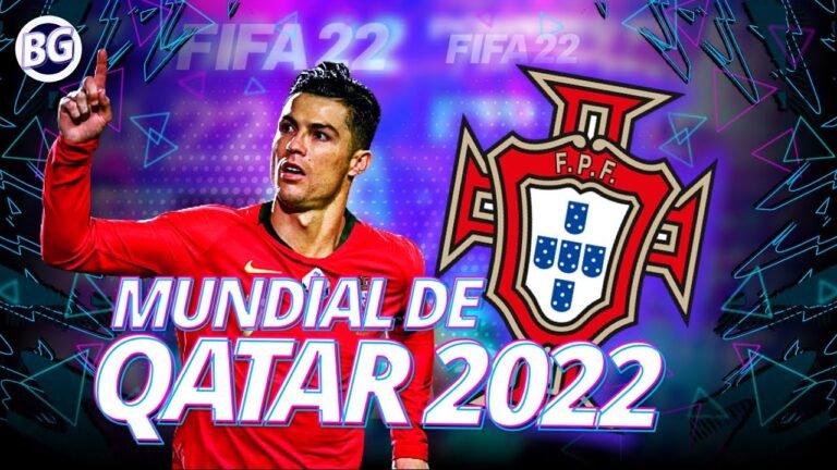 CRISTIANO con PORTUGAL en QATAR 2022 | FIFA 22 Español Latino