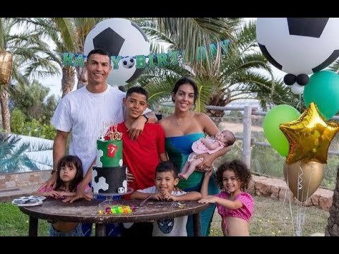 Cristiano Ronaldo throws football-themed 12th birthday for son in Majorca