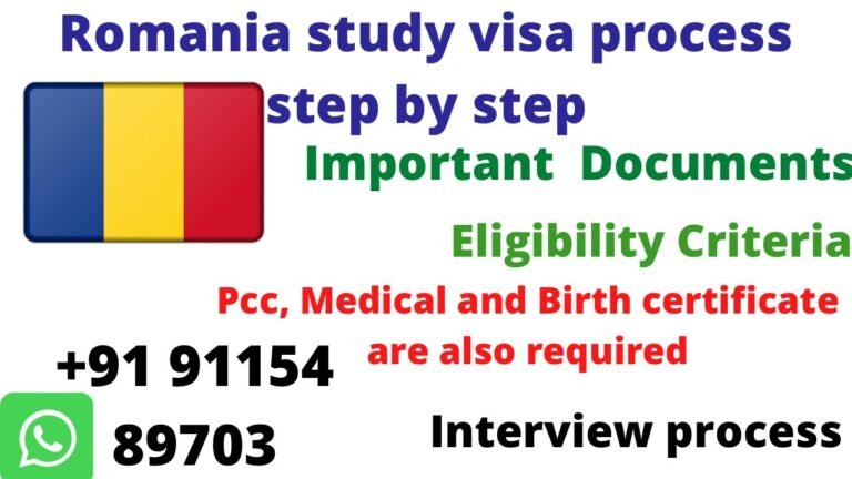 Documents required for Romania study visa | Documents Require For Admission Letter In Romania 2022