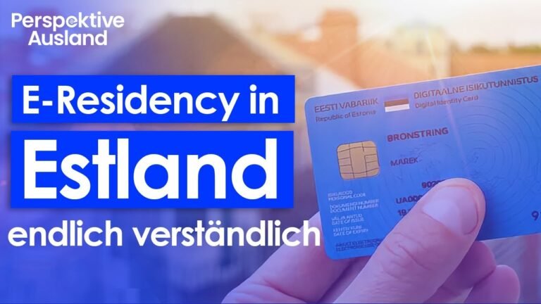 E-Residency ESTLAND: Endlich verständlich | Digitale Nomaden | Firmengründung Estland | OÜ gründen