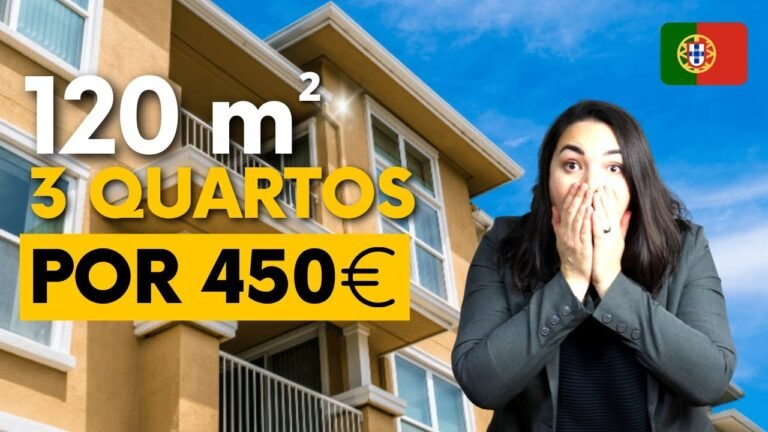 Encontramos um T3 enorme por 450 euros em Portugal SEM FIADOR