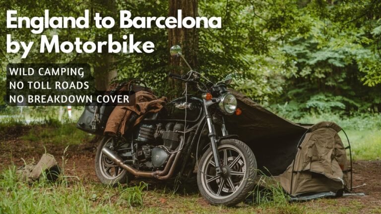 England to Barcelona by Motorbike.  How Cheap (and Enjoyable) Can it Be?