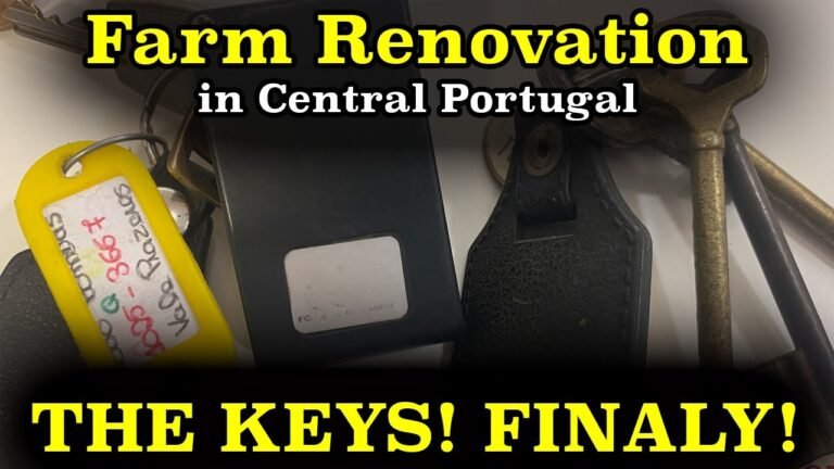 Episode 17: Farm Renovation semi off-grid property in Central Portugal