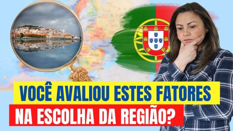 Estes FATORES são importantes na escolha de onde morar em PORTUGAL | EP125