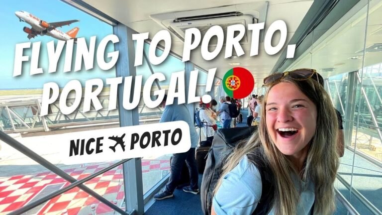 Flying To PORTO, PORTUGAL via EasyJet!! 🇵🇹 (Nice Cote d'Azur Airport)