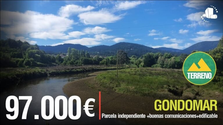 🌄GONDOMAR 💰97.000 €⭐️PARCELA INDEPENDIENTE +BUENAS COMUNICACIONES+EDIFICABLE + LLANA+SOLEADA⭐️