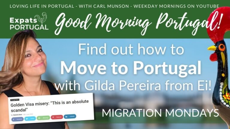 Golden Visa "absolute scandal"? Migration Monday on the GMP! with Gilda