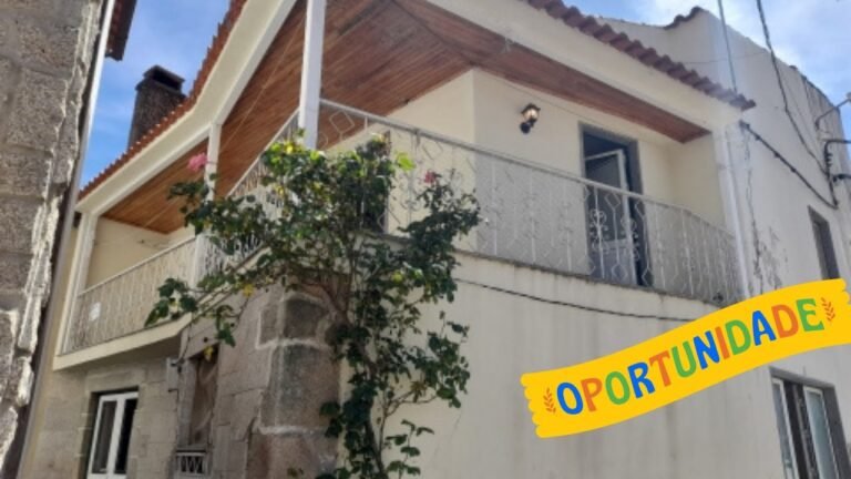 House T3 Ready to move in – Telhado Village – Fundão – Center – Portugal. Price: 55,000 Euros.