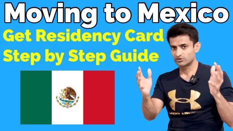 How to move to Mexico with Temporary Residency Visa step by step tutorial from start to finish