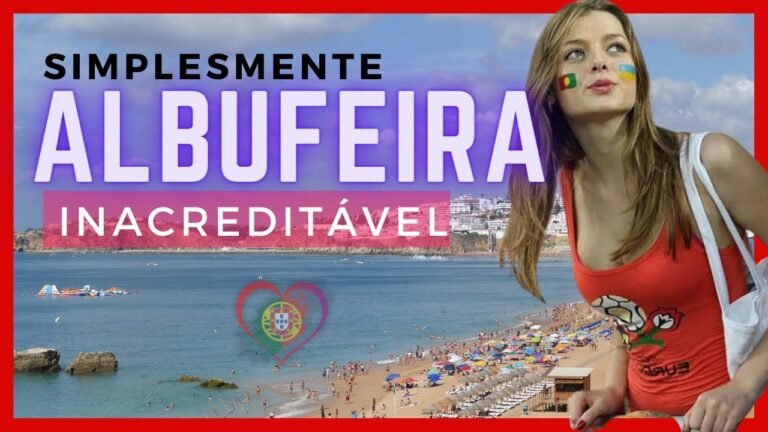 😱 INACREDITÁVEL! | SIMPLESMENTE ALBUFEIRA BEACH PORTUGAL #algarve