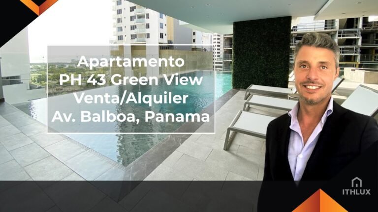 ITH1114 PH 43 GV – Green View en Bella Vista, cerca Avenida Balboa! Antonio Almeida ITHLUX Panama