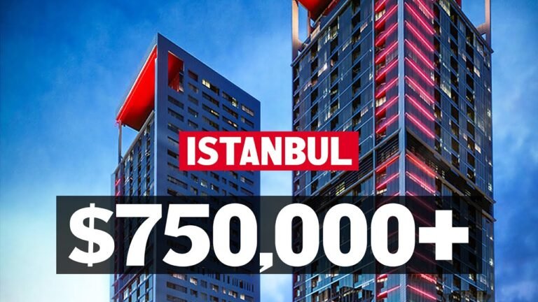 Inside 42 Maslak and $1,830,000 apartment tour in Sarıyer, Istanbul. Real Estate in Turkey