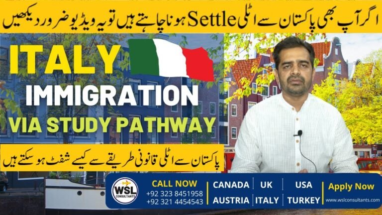 Italy Immigration via Study Visa and get PR of Italy | Settle Abroad