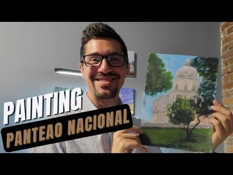 LIVESTREAM: Painting the Panteao Nacional in Lisbon, Portugal • Ep 67 Paint Party Livestream