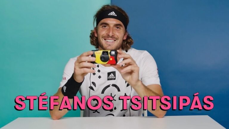 Les 10 Essentiels de Stéfanos Tsitsipás (livret du Code de la Route, Kodak et Rolex) | GQ