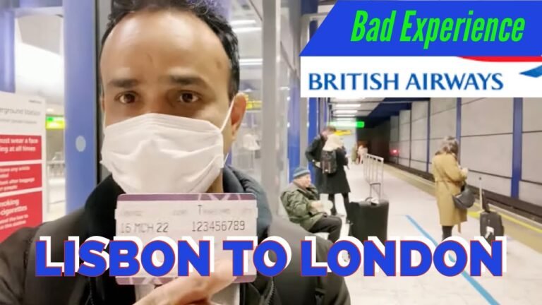 Lisbon to London Heathrow British Airways | Bad Travel Experience | Portugal to United Kingdom