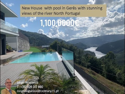 🇵🇹 Luxurious new 4 bedroom House, North Portugal views over river Moradia Luxuosa T4 nova no Gêres