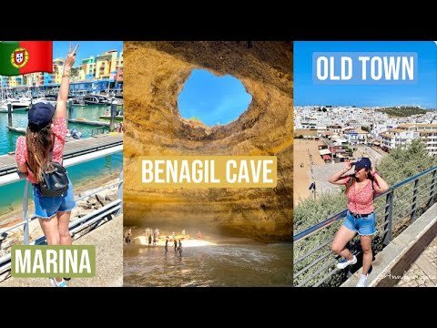 Old Town de Albufeira y la cueva más bonita de Portugal 🇵🇹 | Benagil Cave #algarve  @Anndy Viajera