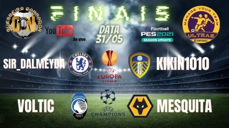 #PES21  |  #UEFA EUROPA  LEAGE  &  #CHAMPIONS  #LEAGUE  |  FINAIS  ULTRAS  #PORTUGAL