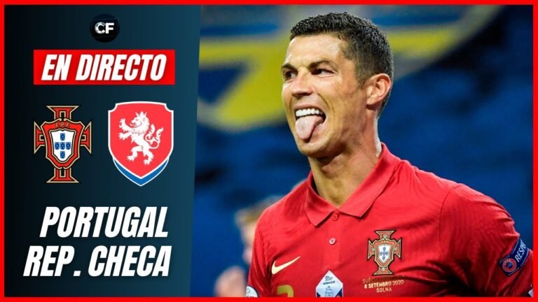 ✅ PORTUGAL le GANÓ 2-0 a REPUBLICA CHECA y es PUNTERO de su GRUPO🏆