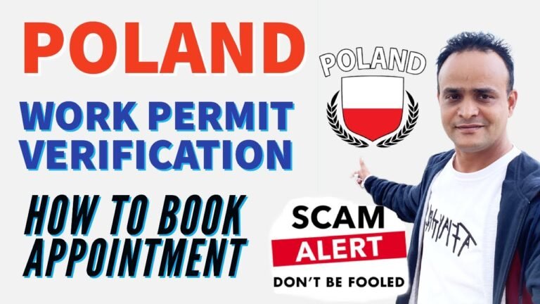 Poland Work Visa Appointment | Poland Work Permit Verification | Poland Work Permit 2022