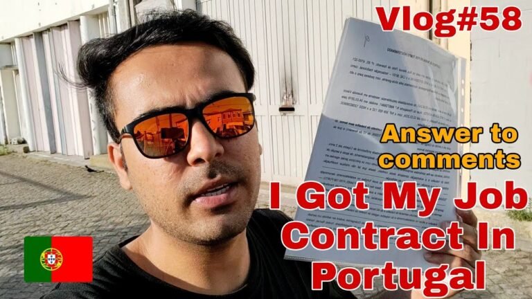 Portugal DailyVlog|Portugal Worker Life|Portugal Immigration|Jobs in Portugal|Indians In Portugal