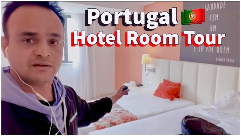 Portugal Lisbon Hotel Room Tour | How to Book Cheapest Room in Portugal | Portugal Lisbon City Tour