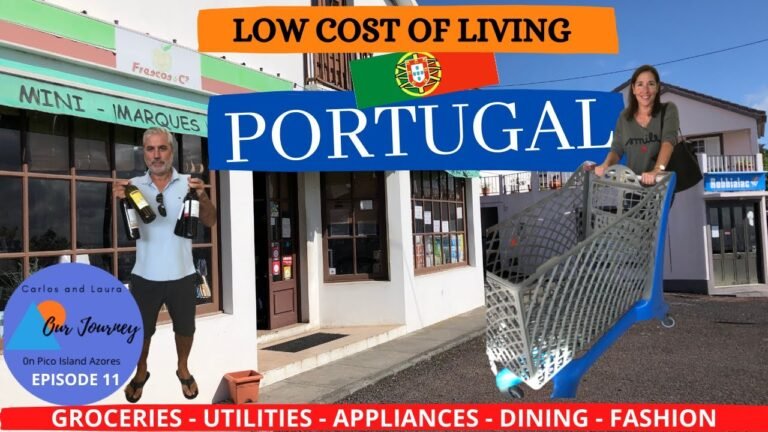 Portugal Low Cost of Living in Portugal Azores  Pico Island  One of the lowest in Europe Episode 11