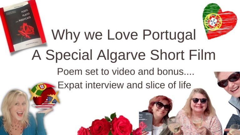 Portugal Poetry set to Video and music. Author interview and expat life on why we love Portugal