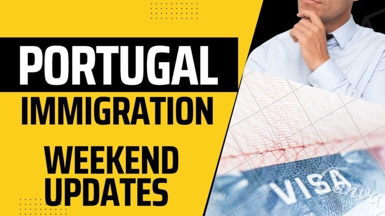 Portugal immigration Update | email | First Card | IRS | Finance Guarantee