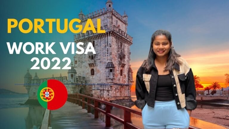 Portugal work visa for foreigners|2022| #workpermit #workvisa #indian #portugalworkpermit