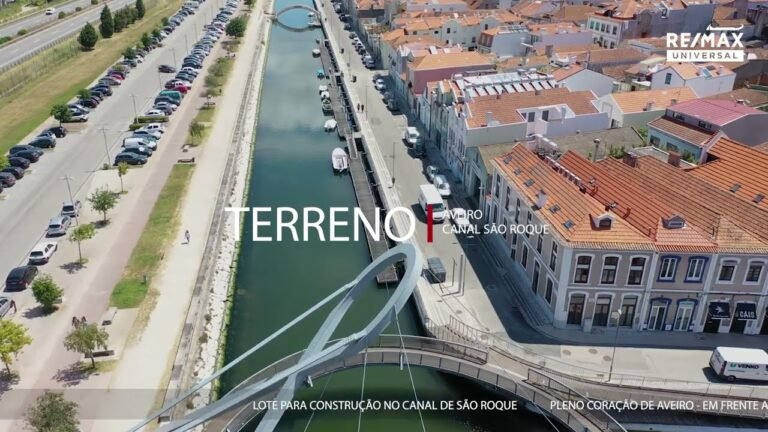 Portuguese Venice | Aveiro | Portugal Golden Visa | Land for housing and commercial building project