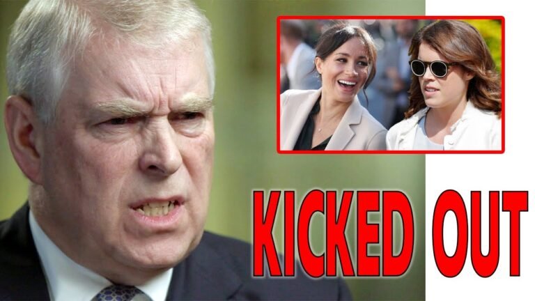 Prince Andrew Is FUMING After Princess Eugenie Got KICKED OUT Of Frogmore Cottage By Meghan