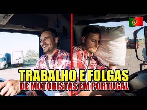 🔴 QUANTOS DIAS UM MOTORISTA EM PORTUGAL TRABALHA 🇵🇹.